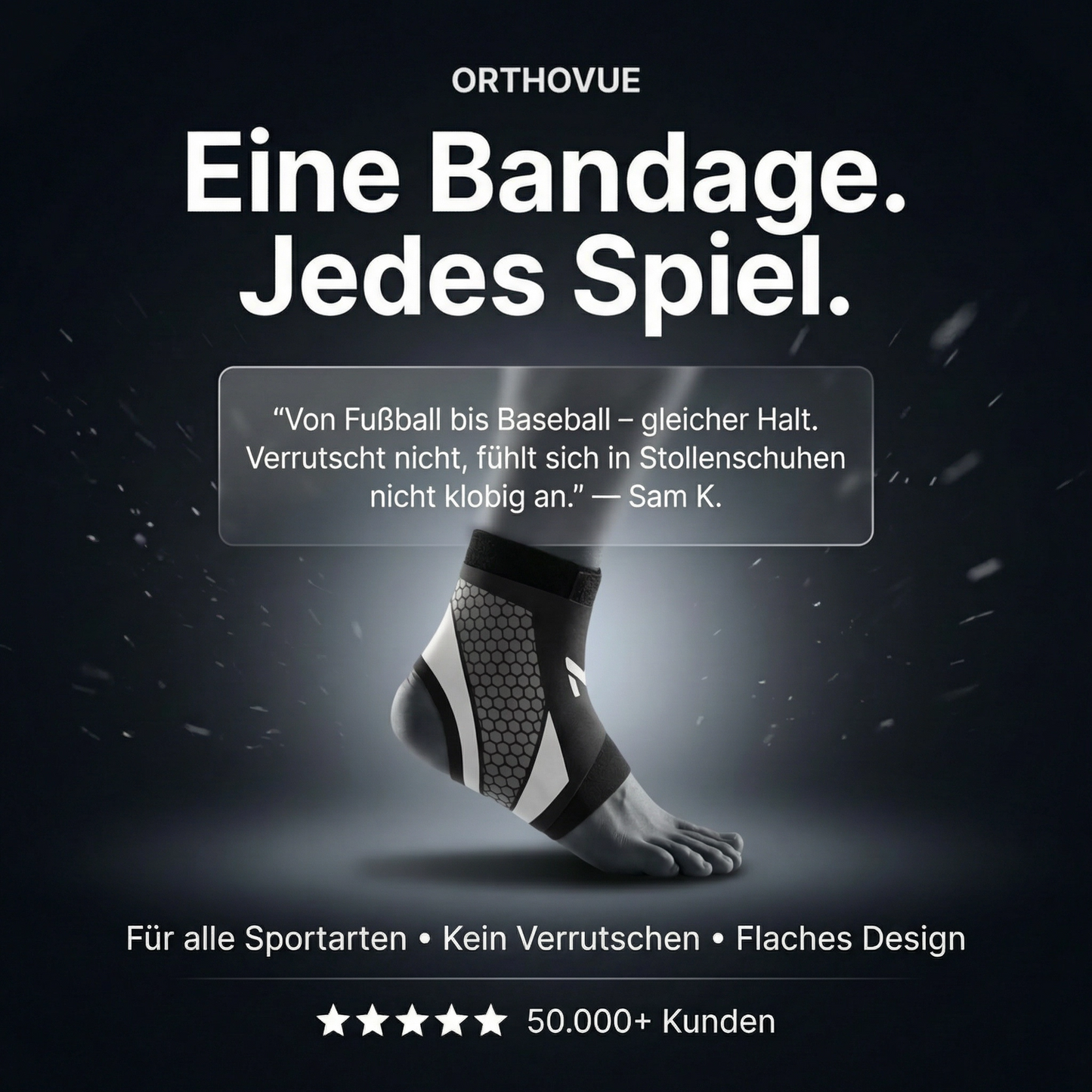 OrthoVue™ Sprunggelenkbandage